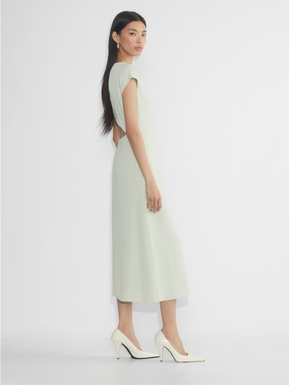 Aritzia Babaton Allround Mint Green Dress
